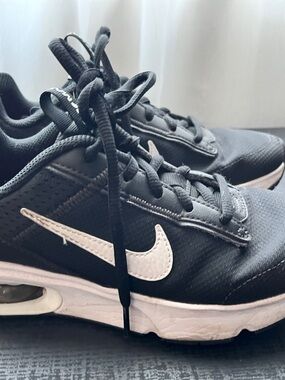 Nike Black Sneakers with White Swoosh